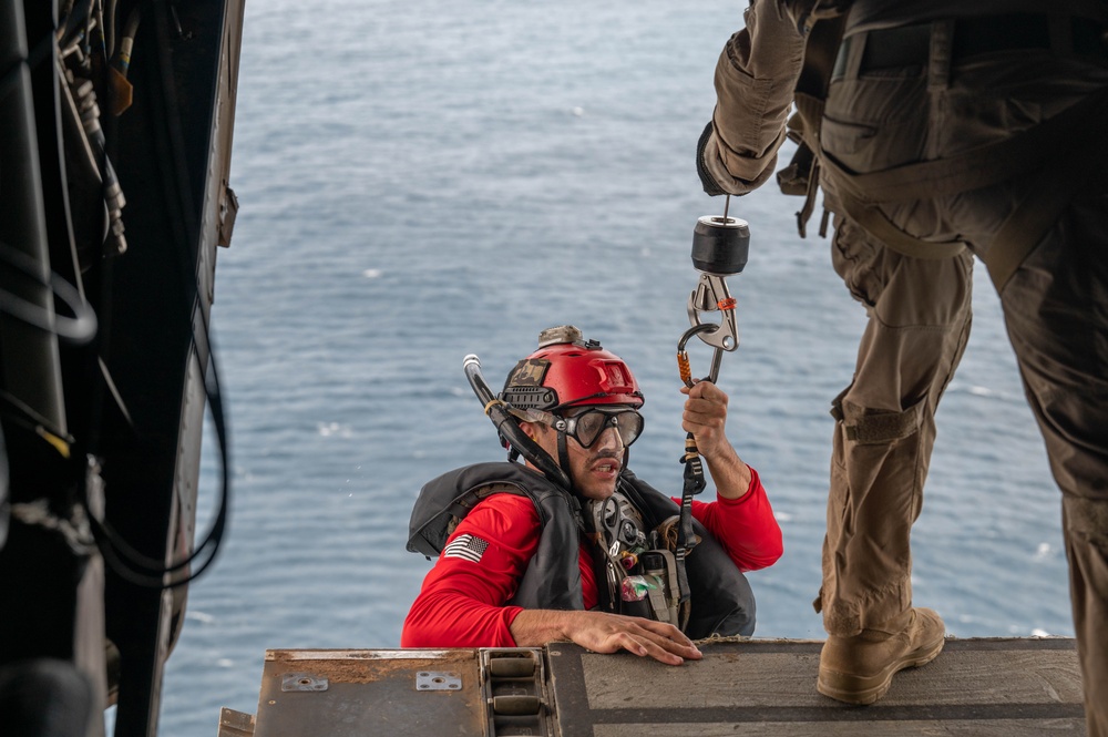 82nd ERQS hoist training operations