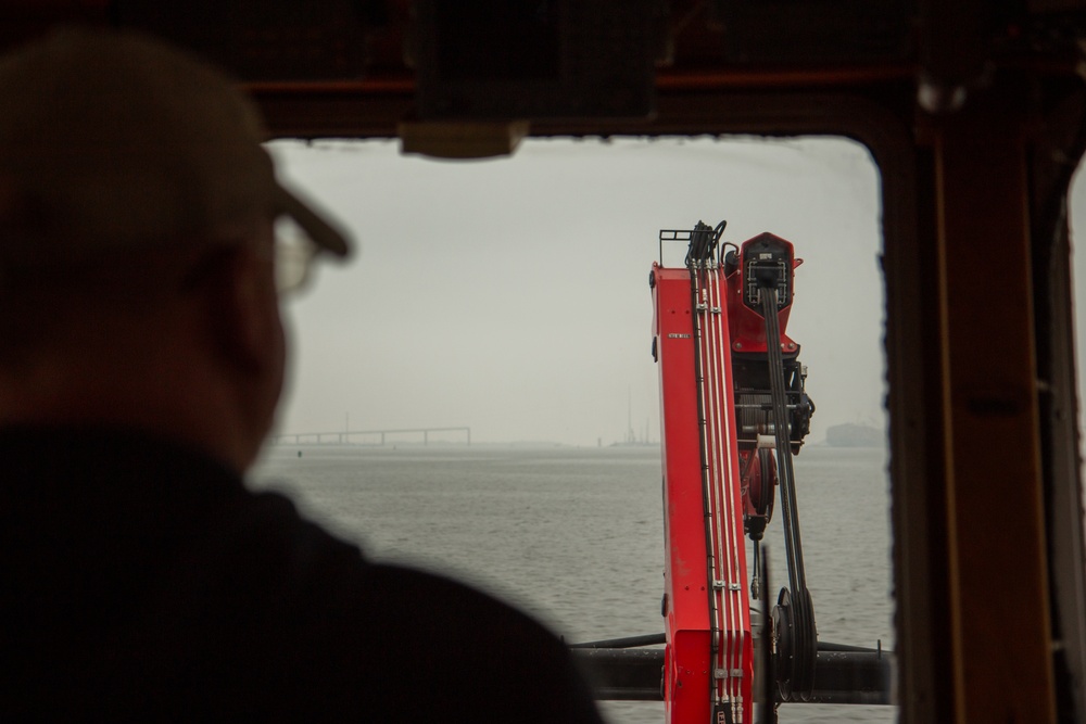 Salvage crews continue to remove wreckage from the Francis Scott Key Bridge