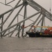 Salvage crews continue to remove wreckage from the Francis Scott Key Bridge