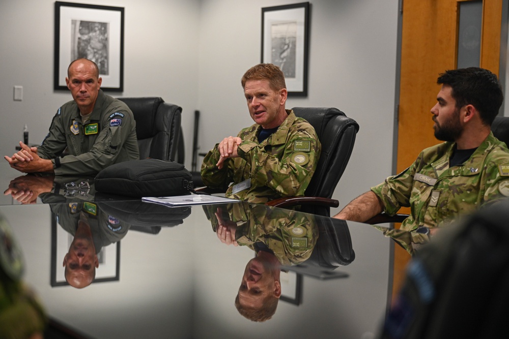 RNZAF Warrant Officer of the Air Force visits Little Rock AFB