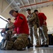 Pararescue Jumpers perform a rescue demonstration at The Great Texas Airshow 2024