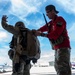 Pararescue Jumpers perform a rescue demonstration at The Great Texas Airshow 2024