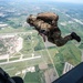 Pararescue Jumpers perform a rescue demonstration at The Great Texas Airshow 2024