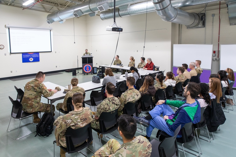 Walter Reed National Military Medical Center Dermatology Residents Hold Grand Rounds at National Museum of Health and Medicine