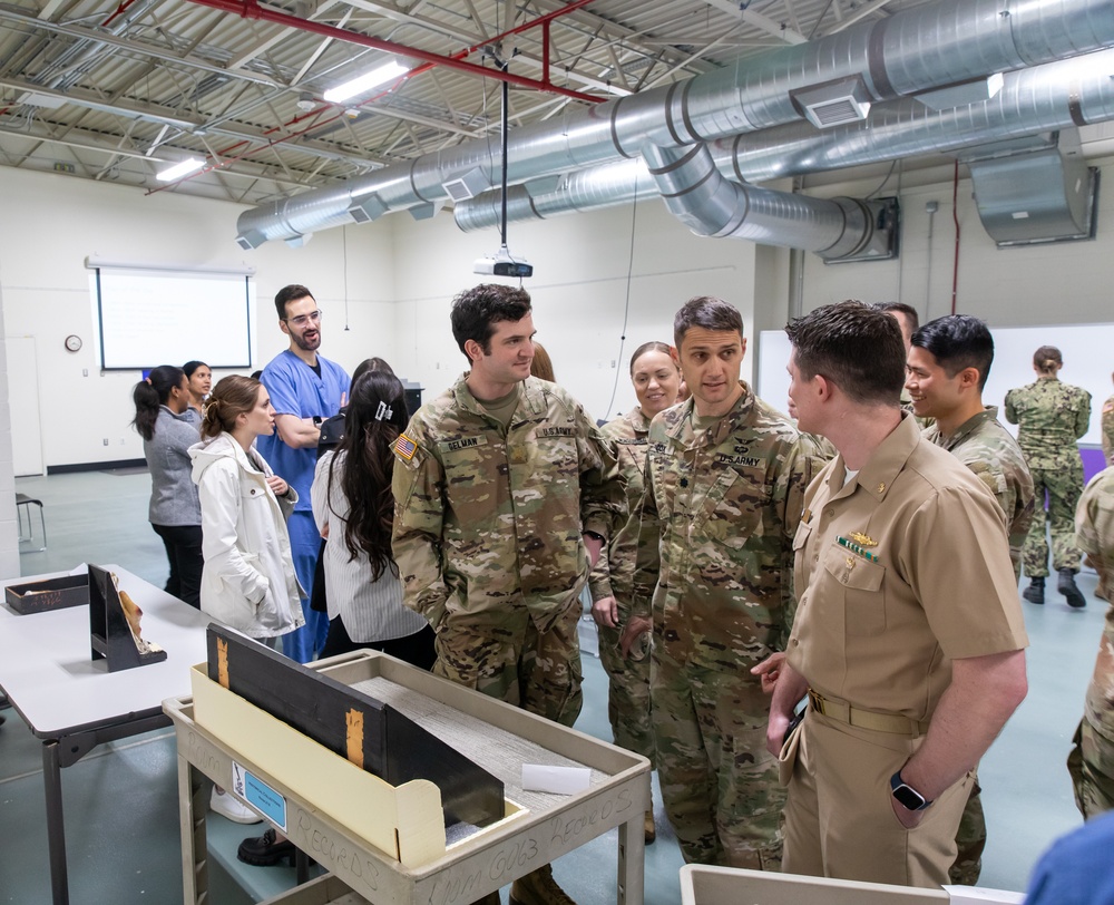 Walter Reed National Military Medical Center Dermatology Residents Hold Grand Rounds at National Museum of Health and Medicine