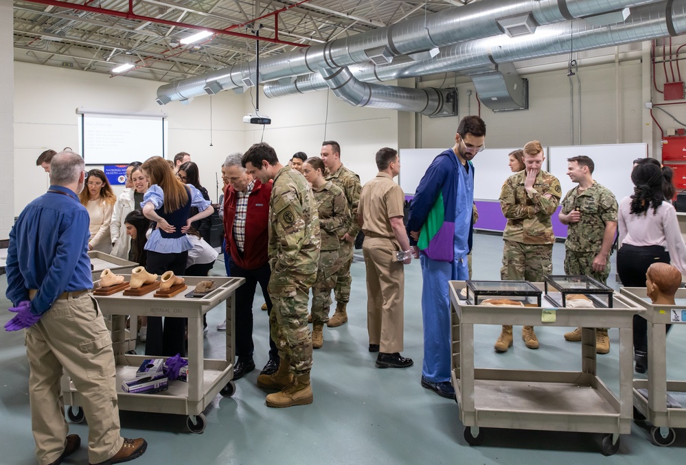 Walter Reed National Military Medical Center Dermatology Residents Hold Grand Rounds at National Museum of Health and Medicine