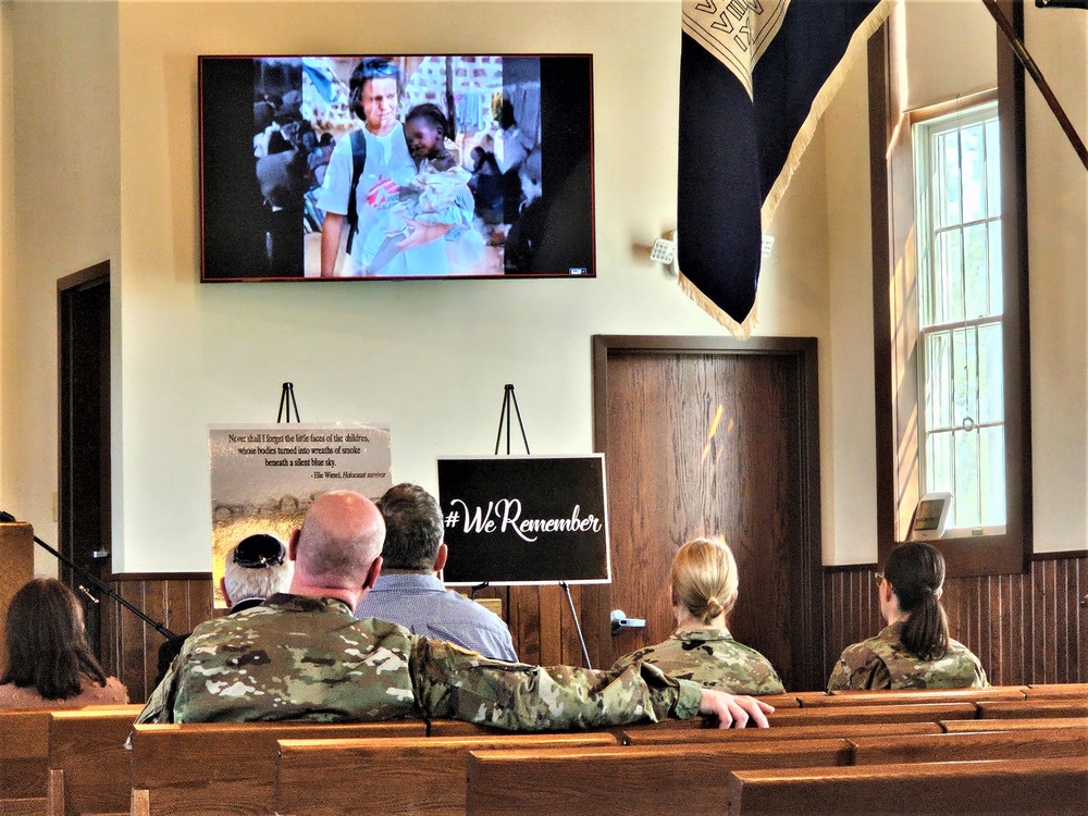 DVIDS Images Fort McCoy observes 2024 Holocaust Remembrance Day