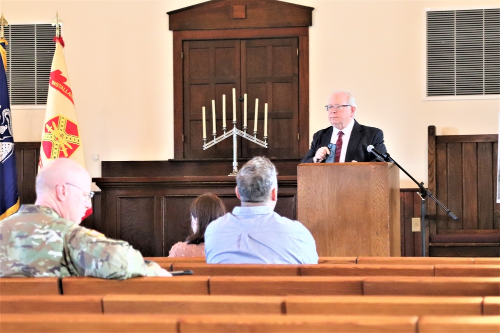 Fort McCoy observes 2024 Holocaust Remembrance Day, National Days of Remembrance