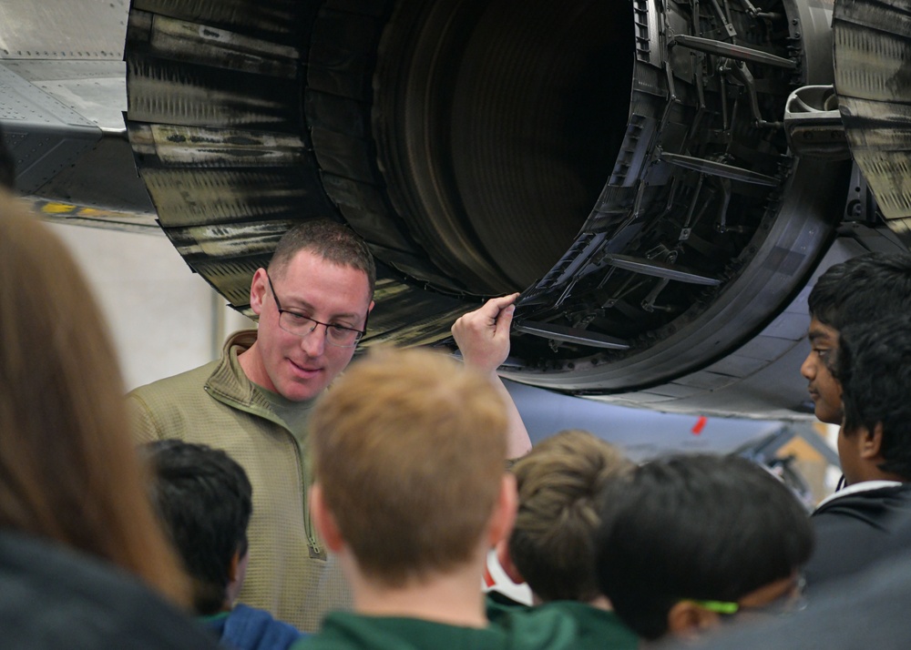 104th Fighter Wing hosts Longmeadow troop 94, Westborough troop 382 for base tour