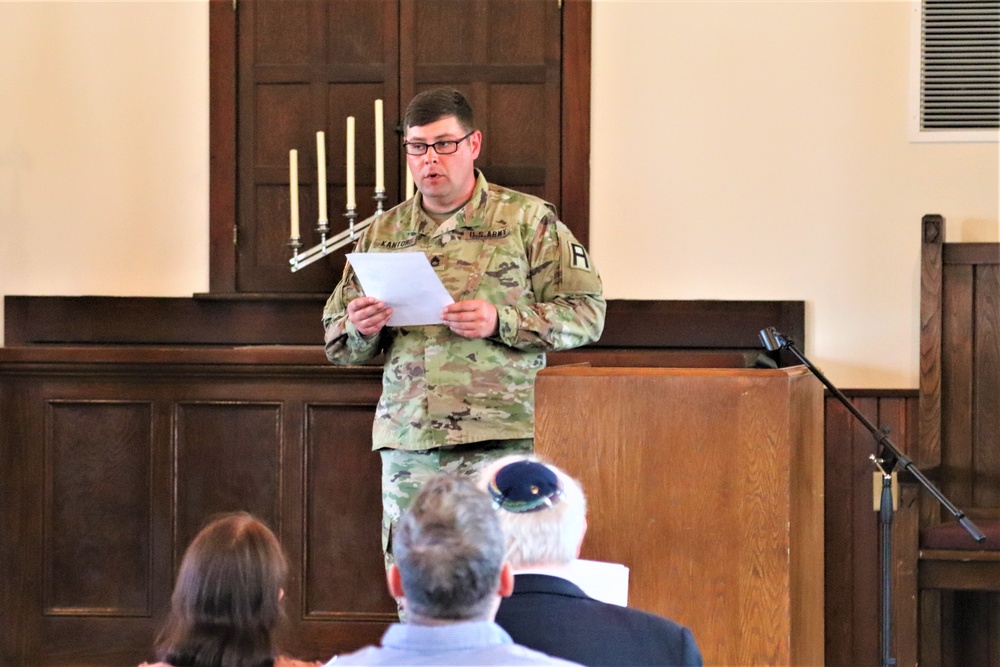 Fort McCoy observes 2024 Holocaust Remembrance Day, National Days of Remembrance