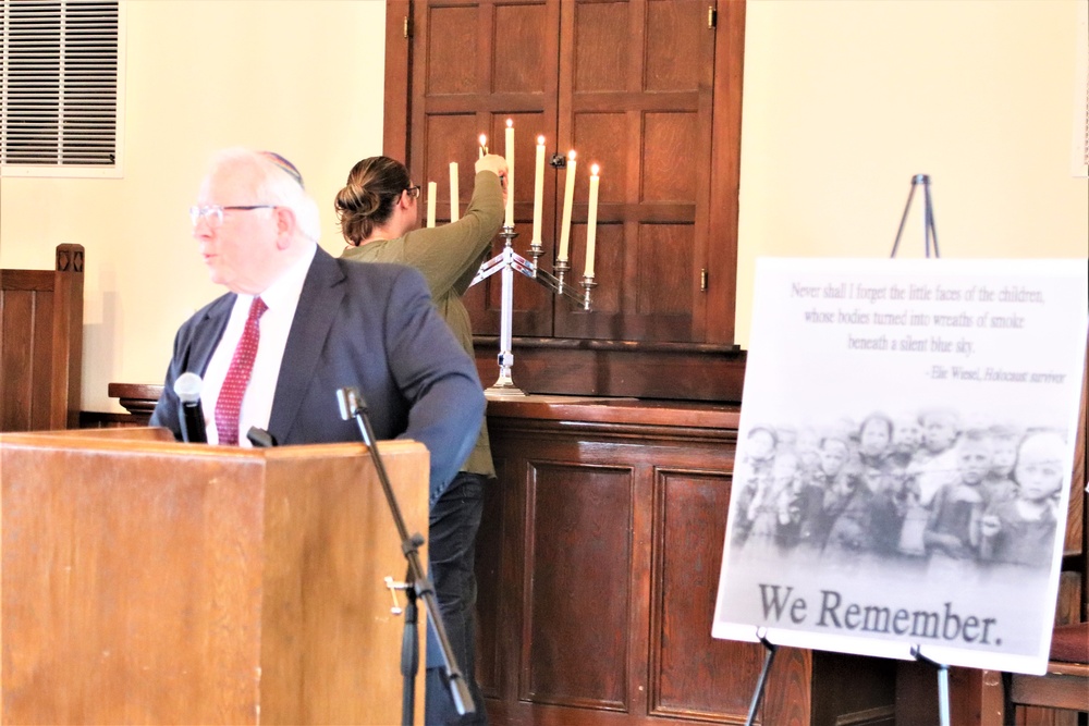 DVIDS Images Fort McCoy observes 2024 Holocaust Remembrance Day