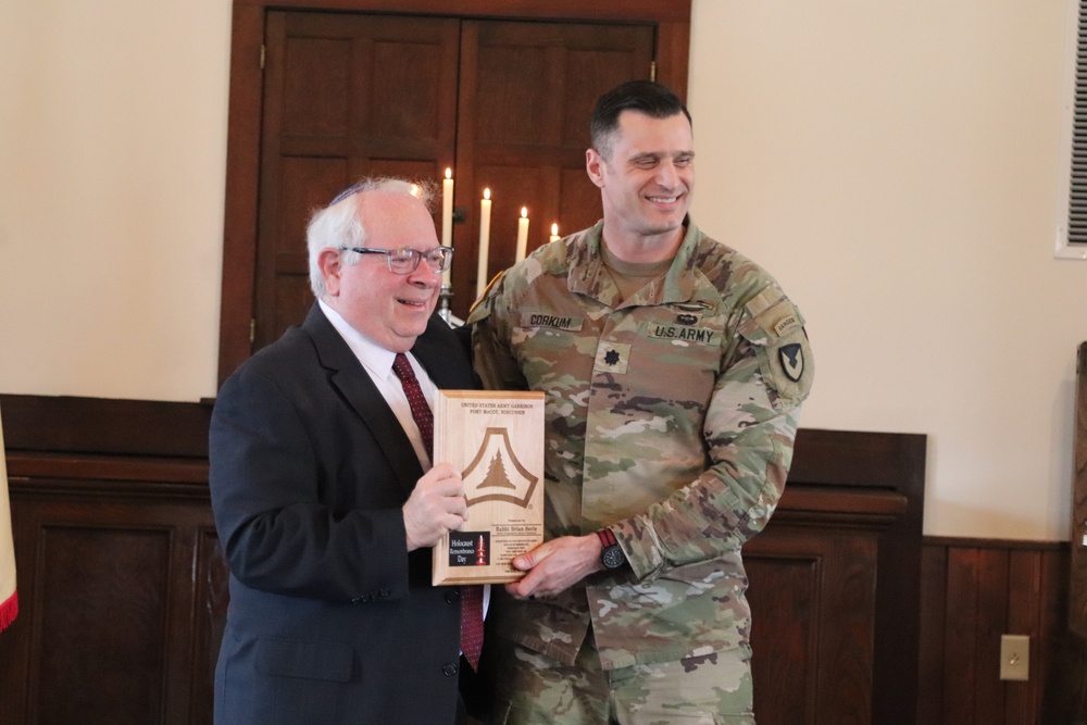 Fort McCoy observes 2024 Holocaust Remembrance Day, National Days of Remembrance