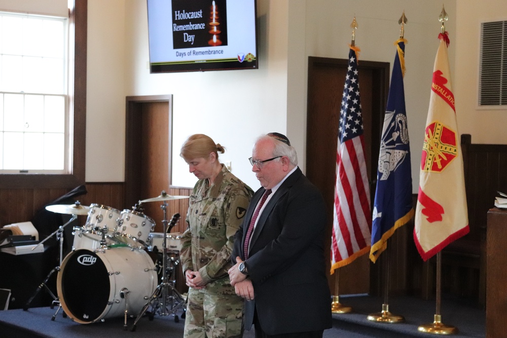 Fort McCoy observes 2024 Holocaust Remembrance Day, National Days of Remembrance