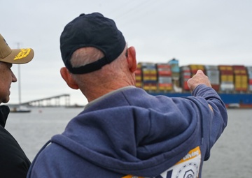 SECNAV Travels to Site of Francis Scott Key Bridge, Oversees Navy Equities
