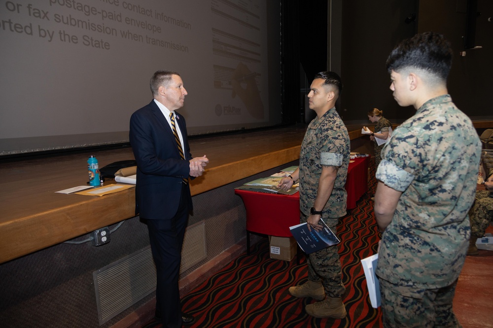 MCB Camp Pendleton hosts workshop for voting assistance