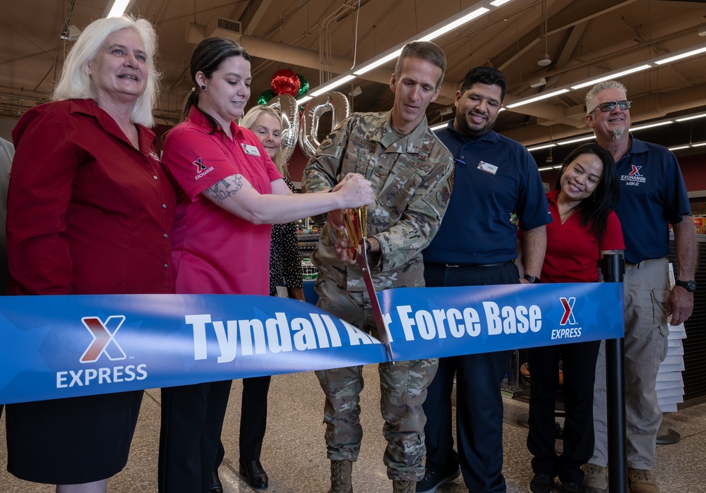 Tyndall Express hosts ribbon cutting to celebrate renovations