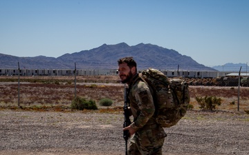 152nd Security Forces Squadron Tech. Sgt. Laremy Wonderley Competes in 2024 Nevada Best Warrior Competition