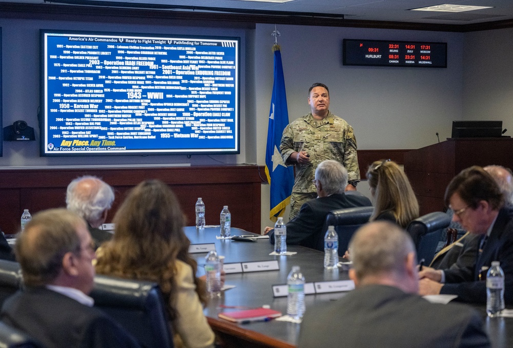 DOCA Members Visit AFSOC