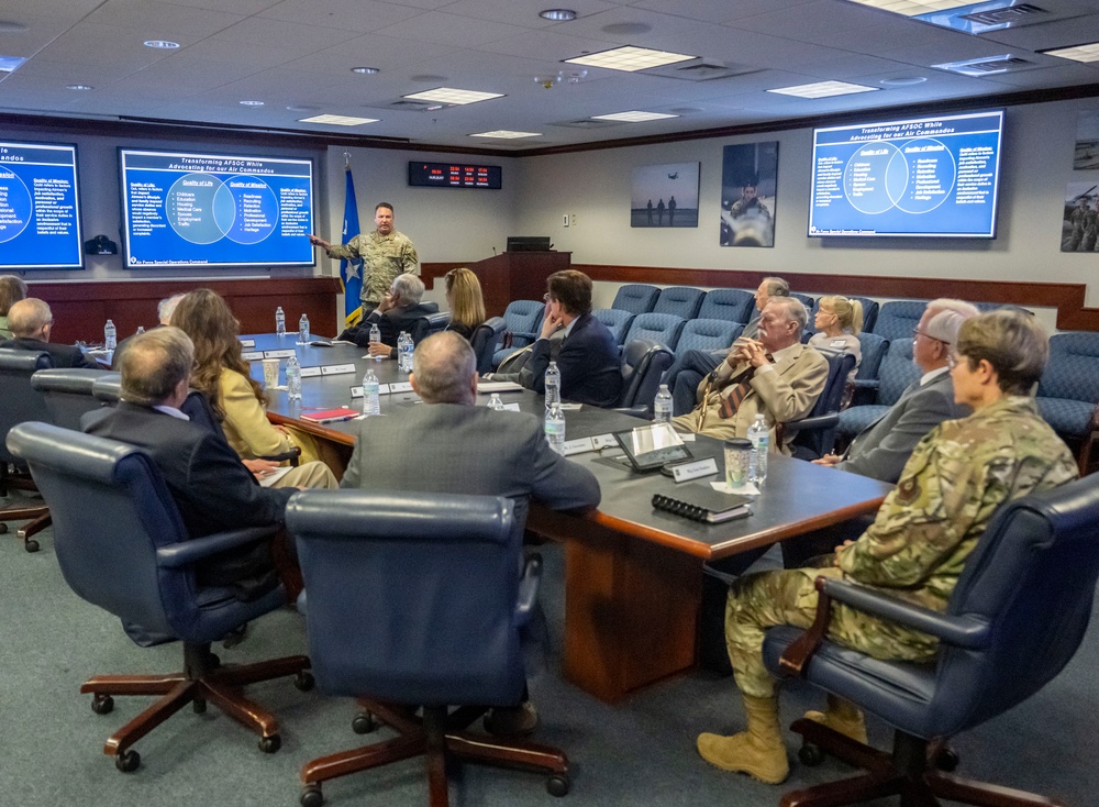 DOCA Members Visit AFSOC