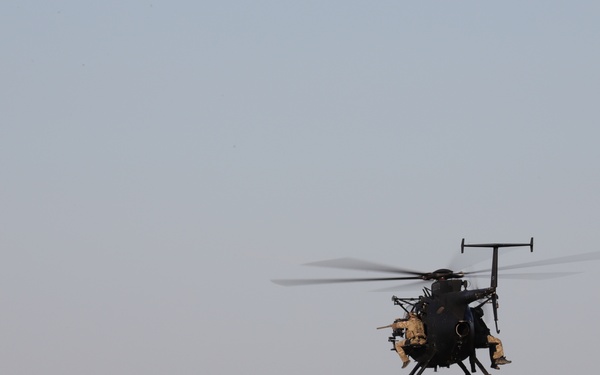 Legion Green Berets Train with Night Stalkers