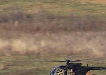 Legion Green Berets Train with Night Stalkers