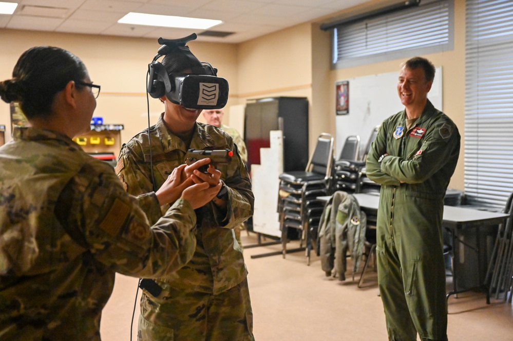 155th Security Forces demonstrates Street Smarts Virtual Reality training