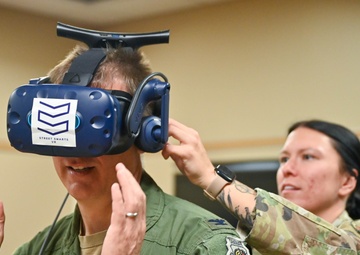 155th Security Forces demonstrates Street Smarts Virtual Reality training
