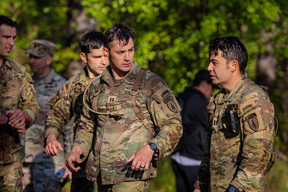 4th SFAB's team 52 competes in the Best Ranger Competition 2024
