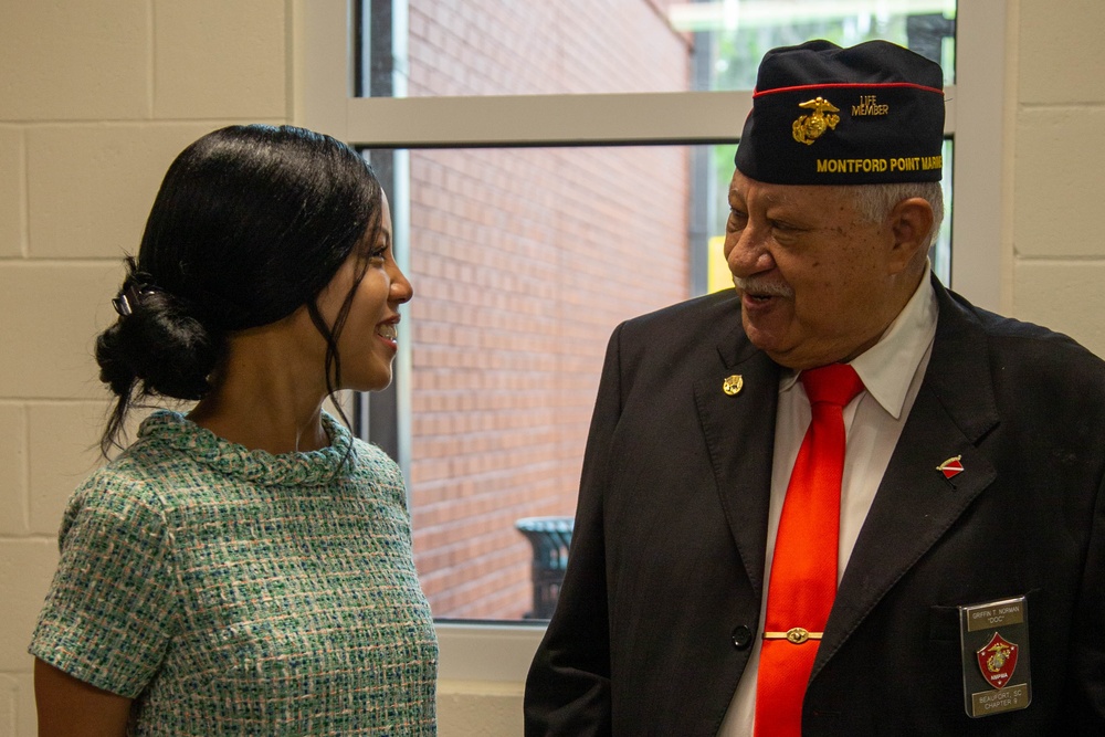 Sgt. Maj. Louis Roundtree, USMC (Ret.) Building Dedication Ceremony