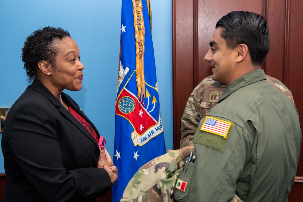 DVIDS - Images - The Honorable Dr. McClain visits the 514th Air ...