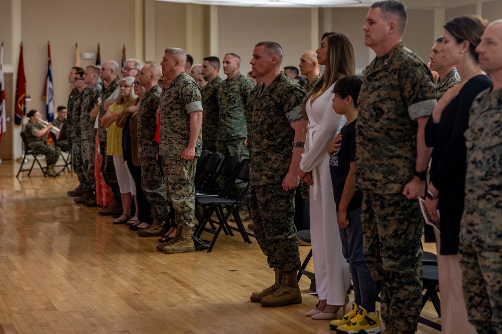 Continuing the Legacy: 26th MEU(SOC) Command Element Relief and Appointment