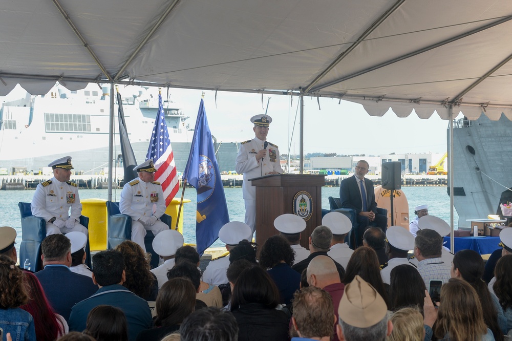 Littoral Combat Ship Squadron One Holds Change of Command Ceremony