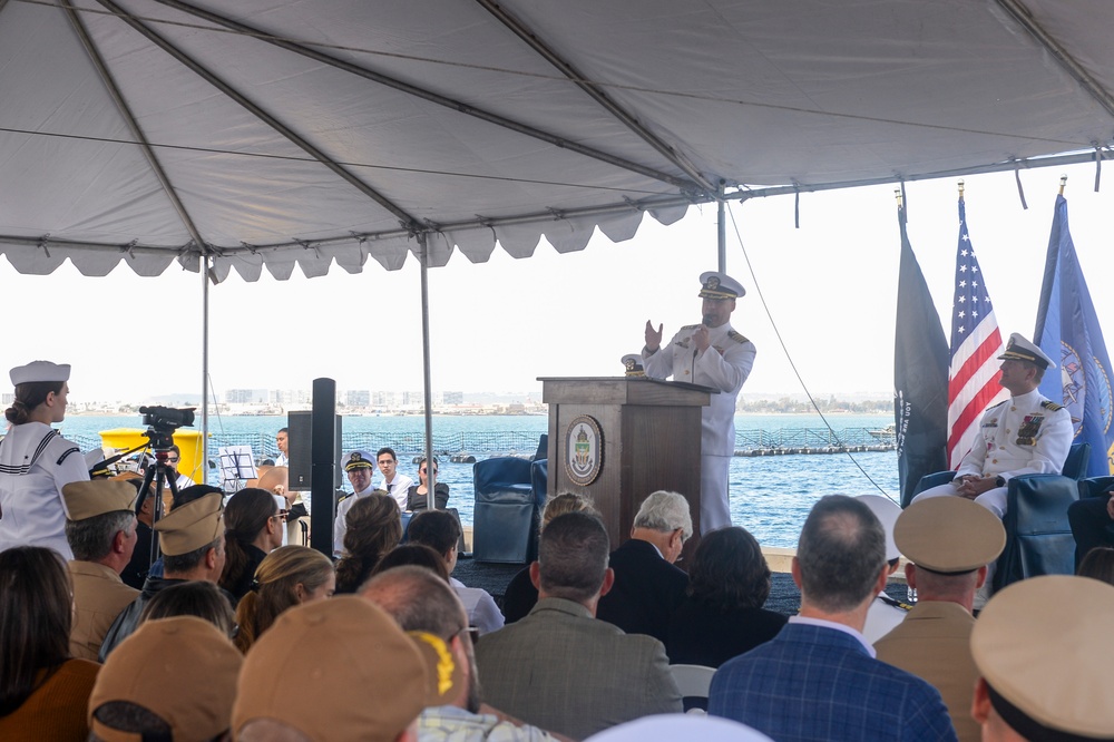 Littoral Combat Ship Squadron One Holds Change of Command Ceremony