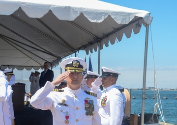 Littoral Combat Ship Squadron One Holds Change of Command Ceremony