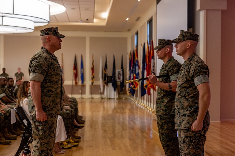Upholding Tradition and Excellence: The 26th Marine Expeditionary Unit Sergeant Major Relief and Appointment