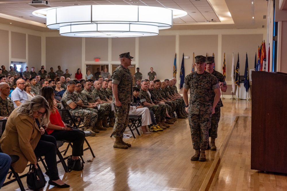 Continuing the Legacy: 26th MEU(SOC) Command Element Relief and Appointment