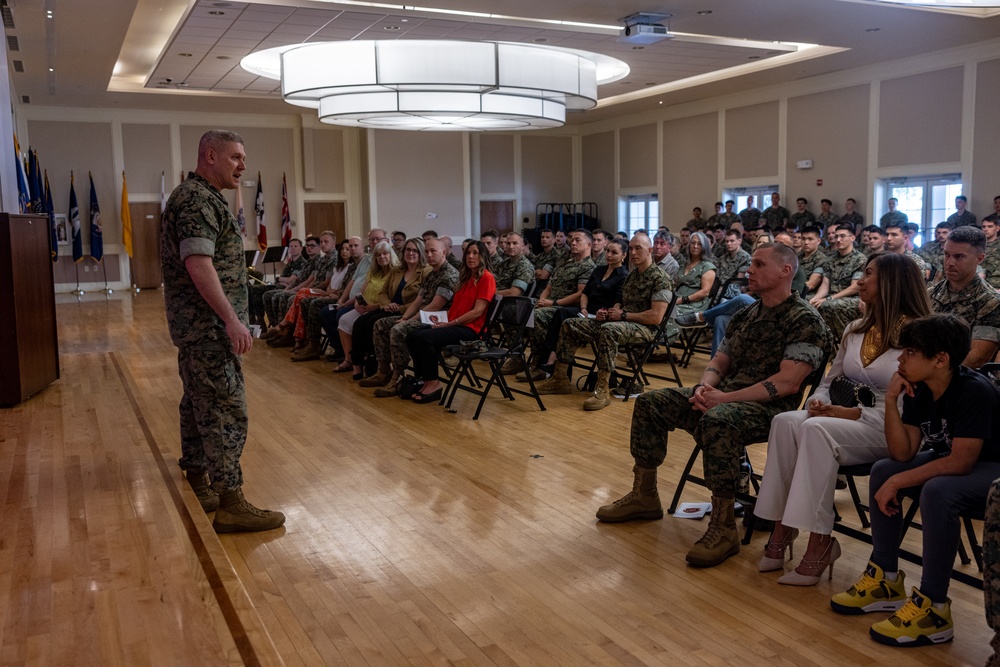 Continuing the Legacy: 26th MEU(SOC) Command Element Relief and Appointment