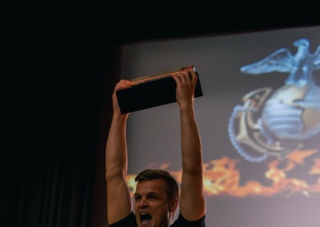 U.S. Marines and Royal Marines compete in jiu jitsu during the 2024 Virginia Gauntlet