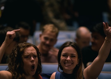 U.S. Marines and Royal Marines compete in jiu jitsu during the 2024 Virginia Gauntlet