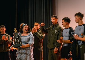 U.S. Marines and Royal Marines compete in jiu jitsu during the 2024 Virginia Gauntlet
