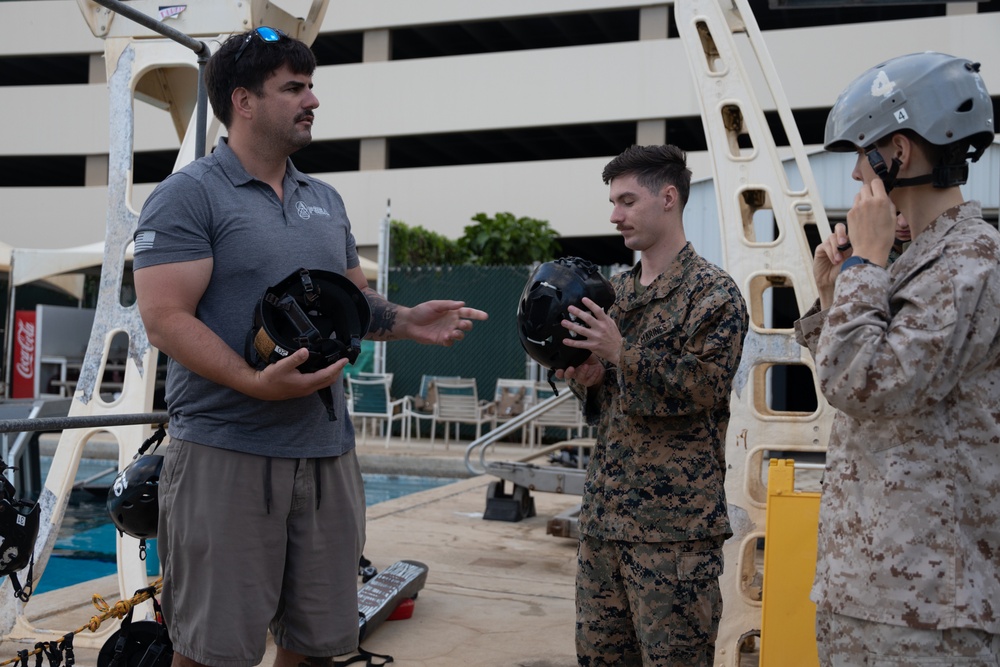 MARFORPAC conducts Underwater Egress Training