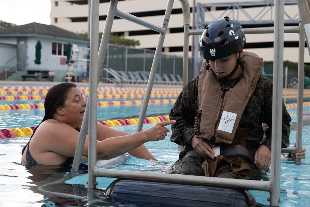 MARFORPAC conducts Underwater Egress Training