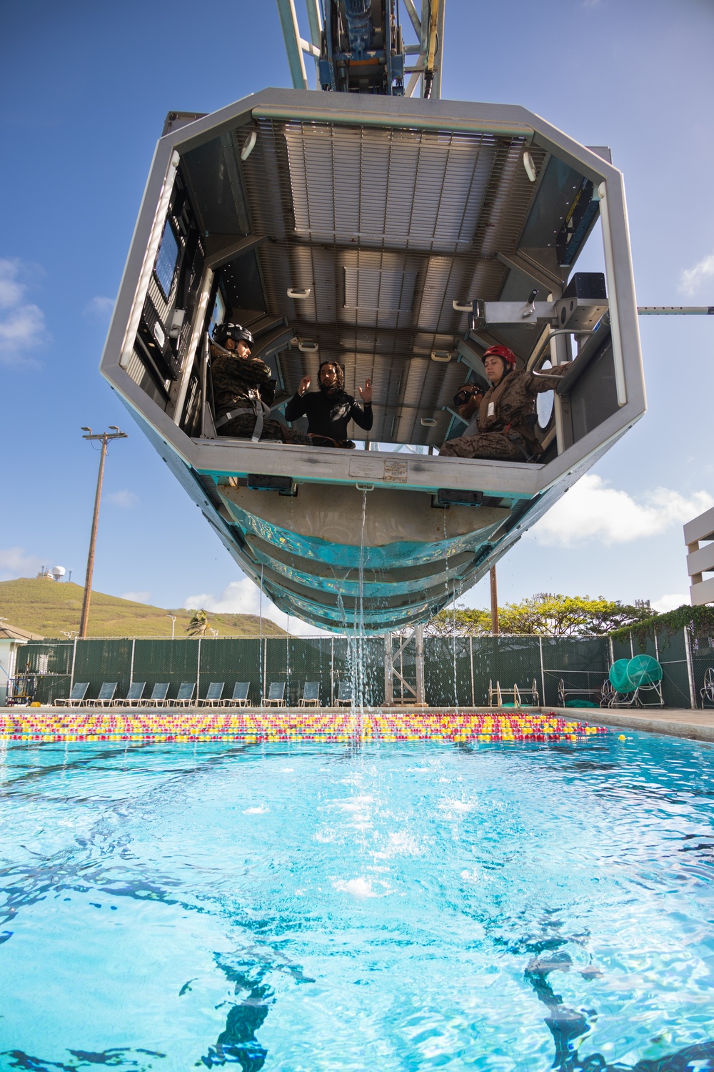 MARFORPAC conducts Underwater Egress Training