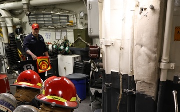 USS Roosevelt (DDG 80) Damage Control Training Team Drill