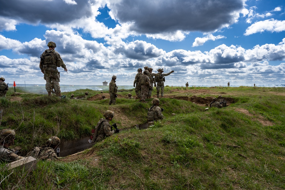 Saber Strike 24: Fox Troop Combined Arms Training Exercise