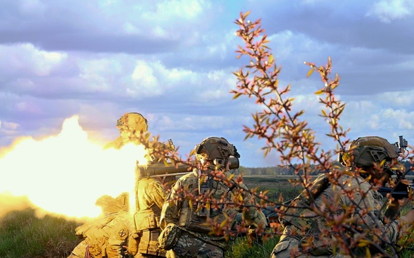 Saber Strike 24: Fox Troop Combined Arms Training Exercise