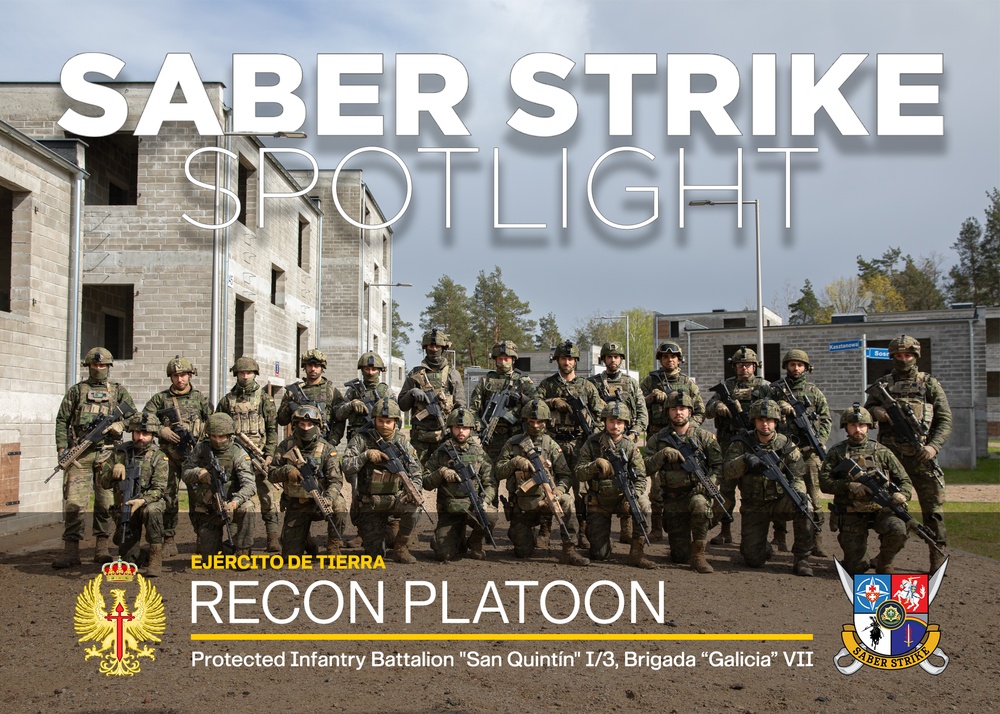 Saber Strike 24: Spotlight, Ejército de Tierra