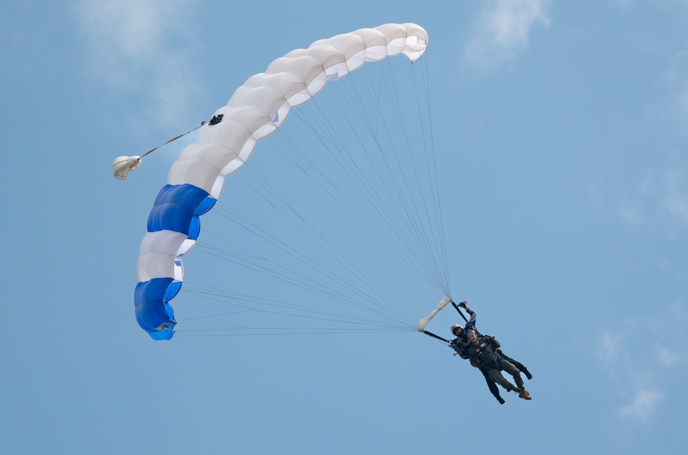 Charleston Airshow 2024 Wings of Blue demonstration