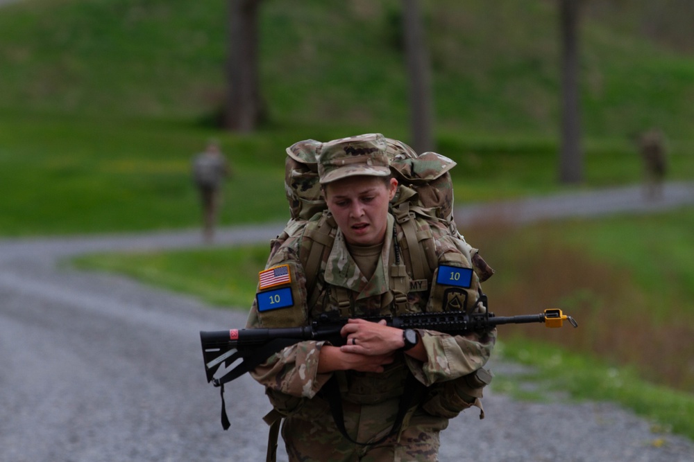 Soldiers and Airmen compete in the West Virginia National Guard Best Warrior Competition April 19-21, 2024.