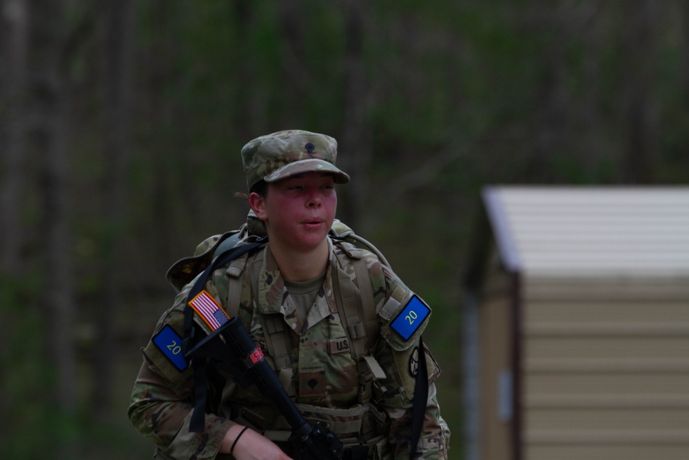 Soldiers and Airmen compete in the West Virginia National Guard Best Warrior Competition April 19-21, 2024.